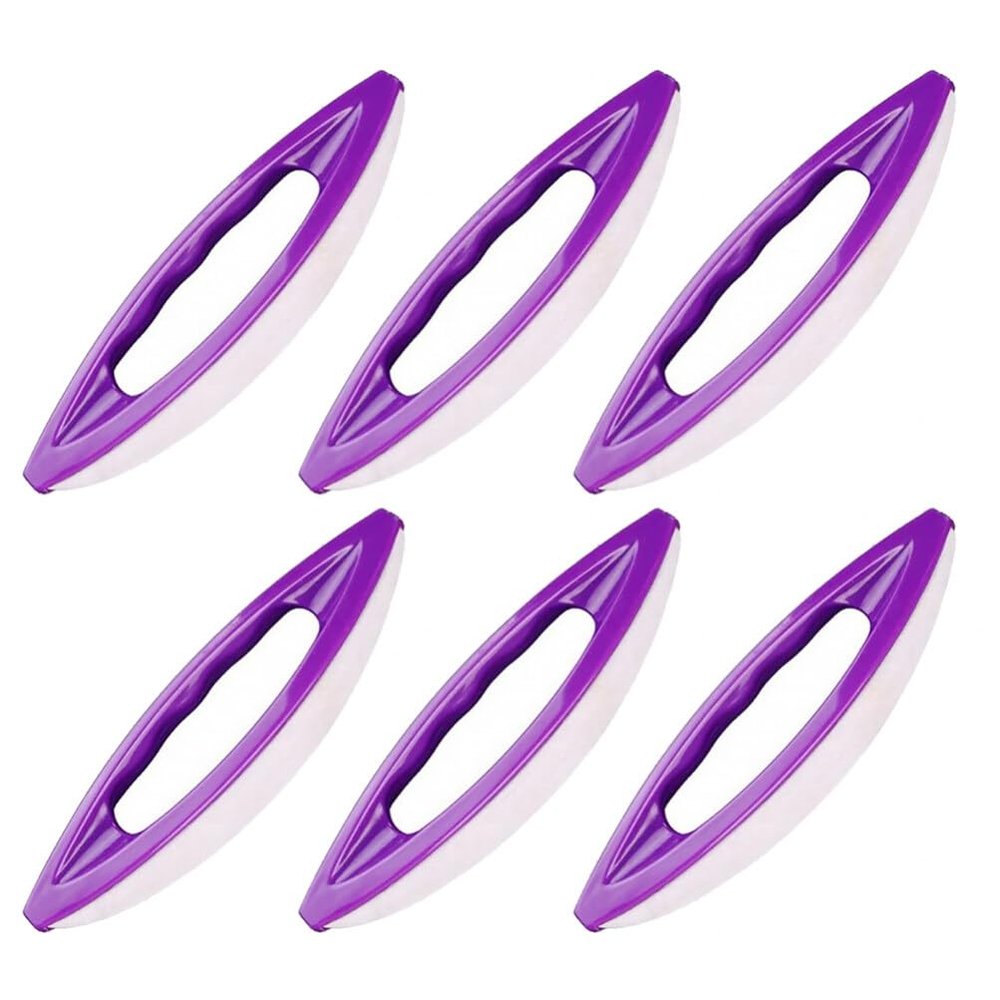 Baluue 6pcs Nail Art Polishing Tools Professional Buffer Waxing Brush for Nail Shine and Maintenance Easy to Use for Home