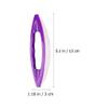 Baluue 6pcs Nail Art Polishing Tools Professional Buffer Waxing Brush for Nail Shine and Maintenance Easy to Use for Home view 2