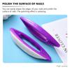 Baluue 6pcs Nail Art Polishing Tools Professional Buffer Waxing Brush for Nail Shine and Maintenance Easy to Use for Home view 3