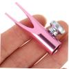 Ipetboom 2pcs Student Pencil Sharpener Lightweight Makeup Pencil Sharpeners Eyebrow Lip Metal Portable view 4