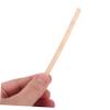 Ipetboom 500pcs Wooden Sticks for Hair Removal Non-stick Waxing Applicators Round Edges for Comfortable Use for Eyebrow Shaping Waxing view 2