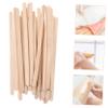 Ipetboom 500pcs Wooden Sticks for Hair Removal Non-stick Waxing Applicators Round Edges for Comfortable Use for Eyebrow Shaping Waxing view 4