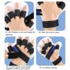 ulafbwur Abs Material Finger Splint One-piece Molding for Trigger Multi Brace Middle Index Pinky Ring Fingers Hand with Support Straightening Broken Left Hand L view 2