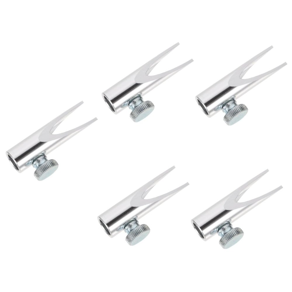 Ipetboom 5pcs Metal Eyebrow Pencil Sharpener Handheld Manual Sharpener for Boys and Girls School Supplies Portable for Artists Students Beginners