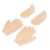 Jauarta Moisturizing Gel Gloves Socks Silicone Exfoliation Hydrating Gel Gloves Sock for Foot Care Skin Color view 2