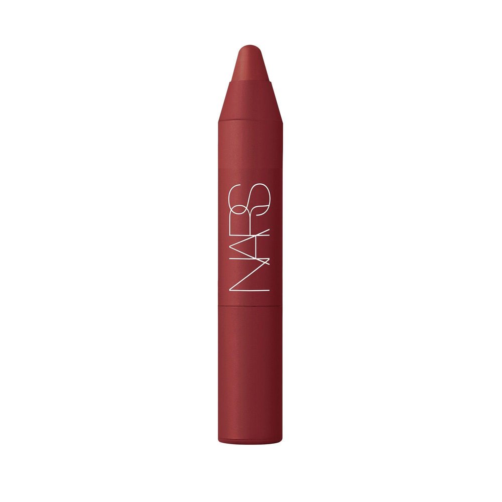 NARS Powermatte High-Intensity Lip Pencil in Cruella, Travel Size Mini, 0.05 Ounces, 1 Count (Pack of 1), Red