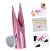 Ipetboom 3pcs Metal Pencil Sharpener Portable Handheld Boys and Girls Eyebrow Makeup Pencil Sharpeners view 3
