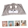 Amosfun Cute Squirrel Hair Drying Wrap Towel Super Absorbent Shower Turban for Fast Hair Drying Comfortable and Non-restrictive Design for Women view 2