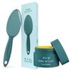 Bare August Glass Foot File & Foot Cream Bundle for Dry, Cracked Heels & Feet view 1