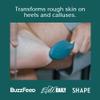 Bare August Glass Foot File & Foot Cream Bundle for Dry, Cracked Heels & Feet view 2