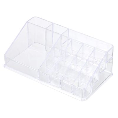 FRCOLOR Desktop Makeup Organizer Lipstick Holder Jewelry Organizer Box Makeup Storage Box
