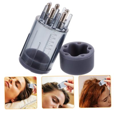 MAGICLULU Hair Oil Scalp Applicator Comb Durable Liquid Discharge Tool for Precise Application and Scalp Massage at Home Salon Hair Oil and Treatment