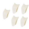 MAGICLULU 5pcs Eyelash Tweezer Eyelash Extension Tweezer Tool Applicator Clip Wear-resistant Girls Clamp view 1