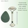 About Beauty DIY Facial Kit - 3 Salon Quality Beauty Tools, Includes Green Tea Konjac Sponge, Facial Extractor and Facial Roller, Exfoliate, Stimulate & Extract Your Skin at Home view 3
