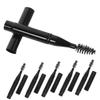 FRCOLOR 12pcs Natural Eyebrow Shaping Tool Travel Makeup Brush Eyelash Applicator and Brow Brushes view 2