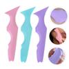 MAGICLULU 3pcs Silicone Eyebrow Stencils for Mascara and Eyeliner Application Multi-functional Makeup Tool for Precise Eye Makeup and Easy to Use for Parties and Daily Use view 2