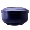 F&Y Stainless Steel Beard Soap Cream Bowl, Washable & Multi Functional, Ideal for Trimming & Foaming, Lasting Shaving Accessory with Blue Finish for Mens Grooming Kit view 1