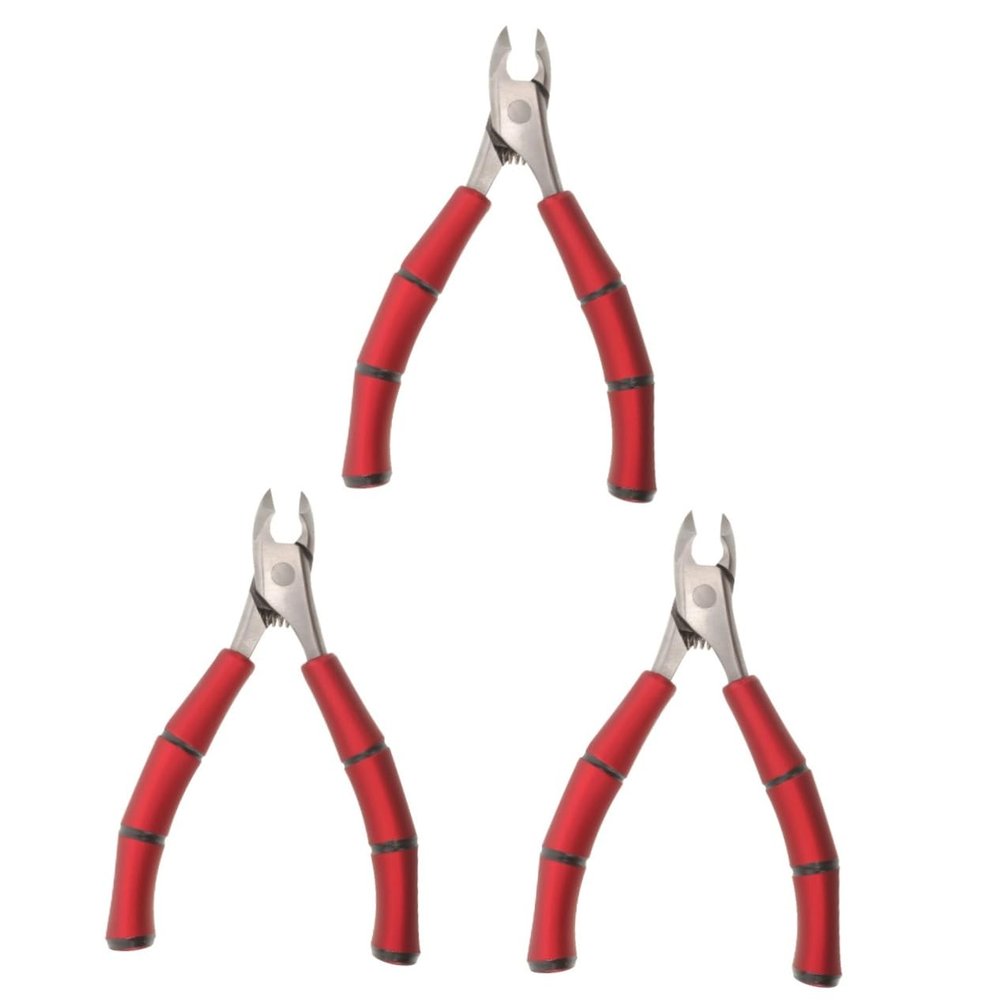 FOMIYES 3pcs Manicure Cuticle Trimmer Nail Cuticle Remover Tool Nail Clippers for Men