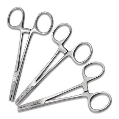 Stainless Steel Body Piercing Pliers: Essential Tool for Belly, Nose, and Ear Piercings (3mm+4mm+5mm)