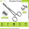 Stainless Steel Body Piercing Pliers: Essential Tool for Belly, Nose, and Ear Piercings (3mm+4mm+5mm) view 3