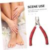 FOMIYES 4pcs Ergonomic Nail Clippers for Men Toe Nail Trimmer Cuticle Nipper Tool Sturdy Design view 4