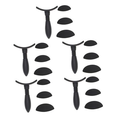 MAGICLULU 5sets Convenient Eye Shadow Seal Stamp Makeup Tools for Women Silicone Eyeshadow Stamper Quick Eye Makeup Applicator