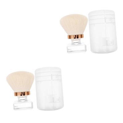 FOMIYES 2pcs Nail Brush for Cleaning Fingernails and Toes Ergonomic Nail Duster Makeup Powder Brush Lightweight Design for for Manicure and Pedicure