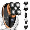Head Shavers for Bald Men, 5 Heads Floating Electric Shaver Beard Hair Trimmer Bald Shaving Cordless view 1