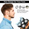 Head Shavers for Bald Men, 5 Heads Floating Electric Shaver Beard Hair Trimmer Bald Shaving Cordless view 3