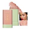 Hulyfw Cream Contour Stick,Versatile Bronzer Facial Contouring Stick,Long Lasting Highlighter Waterproof Facial Shaping,Buildable Highlight Contour Makeup Natural Radiant Look,02 Soft Glow view 1