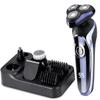 Head Shavers for Bald Men, 5 in 1 Electric Razor for Men Hair Clipper Rotary Shaver Beard Trimmer Waterproof USB Fast Charging Cordless Nose Hair Trimmer view 1