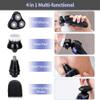 Head Shavers for Bald Men, 5 in 1 Electric Razor for Men Hair Clipper Rotary Shaver Beard Trimmer Waterproof USB Fast Charging Cordless Nose Hair Trimmer view 2