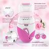Epilator Hair Removal for Women,Women Hair Trimmer Cordless 2 Gear Speed USB Rechargeable Gentle Electric Trimmer for Legs,Underarms,Bikini,Hair,Eyebrow,Lips (Rose red) view 2