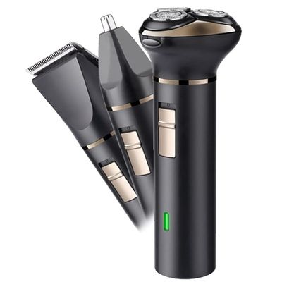Head Shavers for Bald Men, 3 in 1 Electric Shaver for Men Electric Beard Trimmer Washable Fast USB Rechargeable Man Shaving Machine Beard Trimmer Tool
