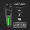 Head Shavers for Bald Men, Electric Shaver Shaving Machine 3D Triple Blade Floating Razor Waterproof USB Fast Charging Beard Trimmer High Power (Color : BlackStone3CJ) view 3