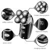 WTCBQC Head Shavers for Bald Men, Waterproof Electric Shaver for Men Beard Hair Trimmer Electric Razor Rechargeable Shaving Machine for Bald Head view 2