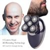 Head Shavers for Bald Men, Electric Shaver for Men Bald Head Polish Hair Clipper Trimmer Floating 5 Blade 4D Head Face Shaving Machine Rechargeable Razors view 3