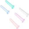 5Pcs Colorful Facial Cupping Set Silicone Face Anti Aging Massage Cupping Cups Anti- Aging Beauty Tool for Face Eye Neck Back Body Massage, Face, Skin Care, Face view 1