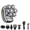 Head Shavers for Bald Men, 6 in 1 7-Blade Electric Shaver for Men Hair Trimmer Beard Razor Rechargeable Body Bald Shaving Machine view 1