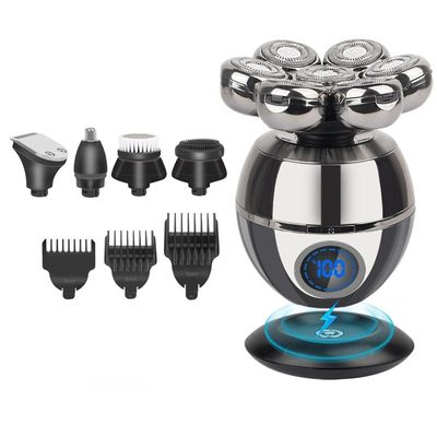 Head Shavers for Bald Men, 5 in 1 Shaver for Men Electric Shaver Bald Head Shaver Hair Clipper for Bald Man Beard Trimmer Shaving Machine Bald Head Razor