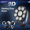 WTCBQC Head Shavers for Bald Men, 9D Shaver for Bald Men Rechargeable Rotary Shaver Cordless Beauty Shaver Kit for Wet and Dry Head Shaving Trimmer view 2