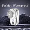 WTCBQC Head Shavers for Bald Men, IPX7 Waterproof Wet Dry Double Use Portable Electric Mini Shaver for Men Short Beard Rechargeable Travel Electric Razor Digital Display, Silver view 2