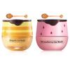 2 Pcs Strawberry & Honey Lip Balm, Lip Mask with Stick, Moisturizing Lip Sleeping Mask Day & Night Lip Care - Hydrate Repair Prevent Dry Cracked Exfoliate (Honey+Strawberry) view 1