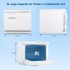 Hot Towel Warmer,8L Towel Warmer Cabinet,Beauty Salon and Spa Towel Warmers,Spa Hot Towel Caddy for Facial Spa,Salon Equipment and Home (White) view 2