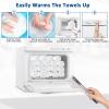 Hot Towel Warmer,8L Towel Warmer Cabinet,Beauty Salon and Spa Towel Warmers,Spa Hot Towel Caddy for Facial Spa,Salon Equipment and Home (White) view 3
