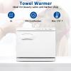 Hot Towel Warmer,8L Towel Warmer Cabinet,Beauty Salon and Spa Towel Warmers,Spa Hot Towel Caddy for Facial Spa,Salon Equipment and Home (White) view 4