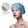 Sea Turtles Fashion Joker Bath Hat,Reusable Double Bath Hat,Enjoy A More Advanced Bathing Experience view 4