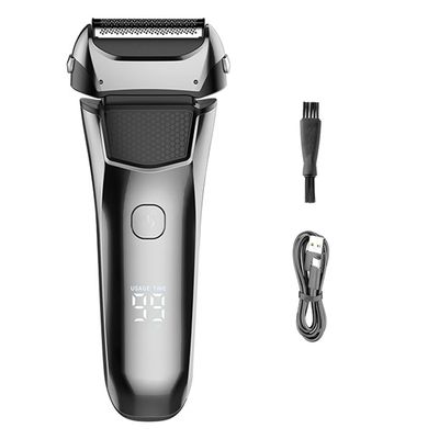 WTCBQC Electric Razors for Men, Washable Wet & Dry Electric Shaver for Men Face Beard Electric Razor Rechargeable Head Bald 3-Blade Shaving Machine