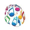 Colorful Music Notes 1 Fashion Joker Bath Hat,Reusable Double Bath Hat,Enjoy A More Advanced Bathing Experience view 2