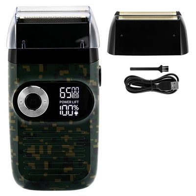 Electric Razors for Men, Professional Shaver Hair Cleaning Shave Shaper Foil Electric Shaver Head Shaving Machine Rotary Motor Electric Razor for Men (Color : OneColor)